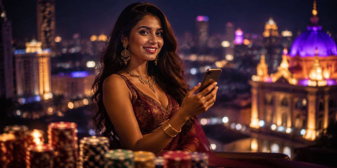 User registering on mobile casino app in India